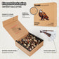 LEOGOR Wooden Jigsaw Puzzles for Adults 500 Pieces (20.7 x 20 in), Bald Eagle Puzzle, Extra-Thick 5mm Wood, Large Wooden Bird Puzzles with Whimsical