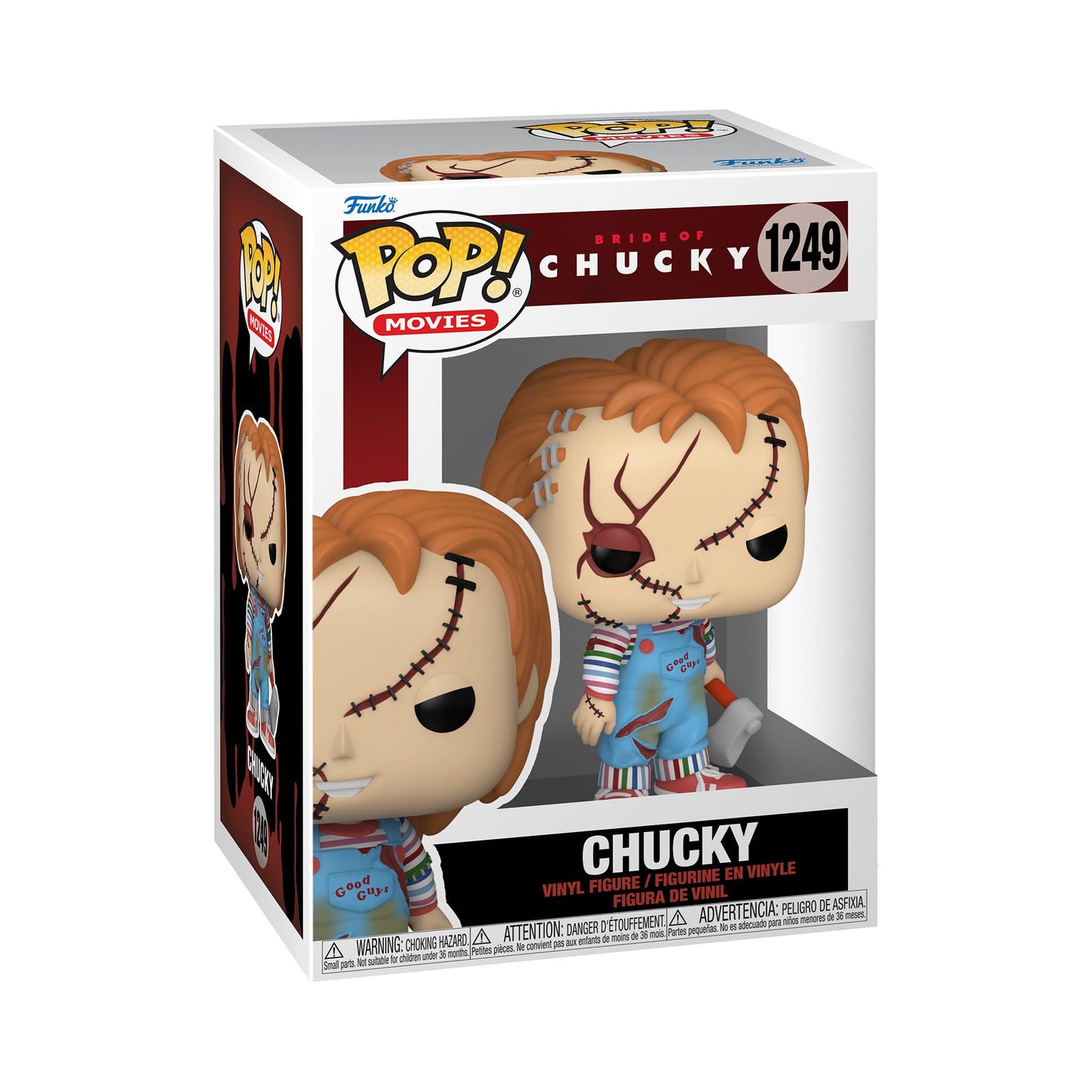 Funko Pop! Movies: Bride of Chucky - Chucky - Collectable Vinyl Figure - Gift Idea - Official Merchandise - Toys for Kids & Adults - Horror Fans