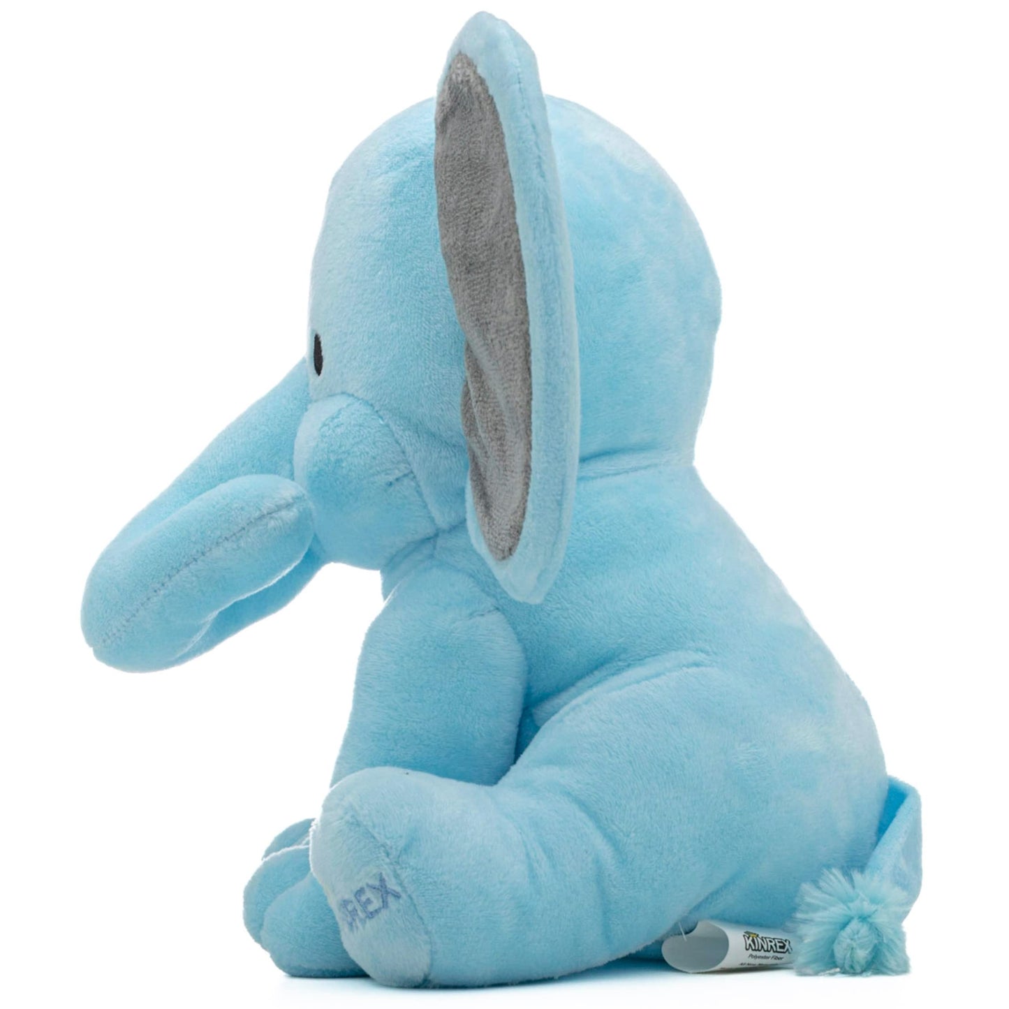 KINREX Elephant Stuffed Animals - Stuff Animal Plush Toy for Babies Girls Boys, Elephants Plushie Teddy Bear Toys for Birth Stats Baby Shower Infant