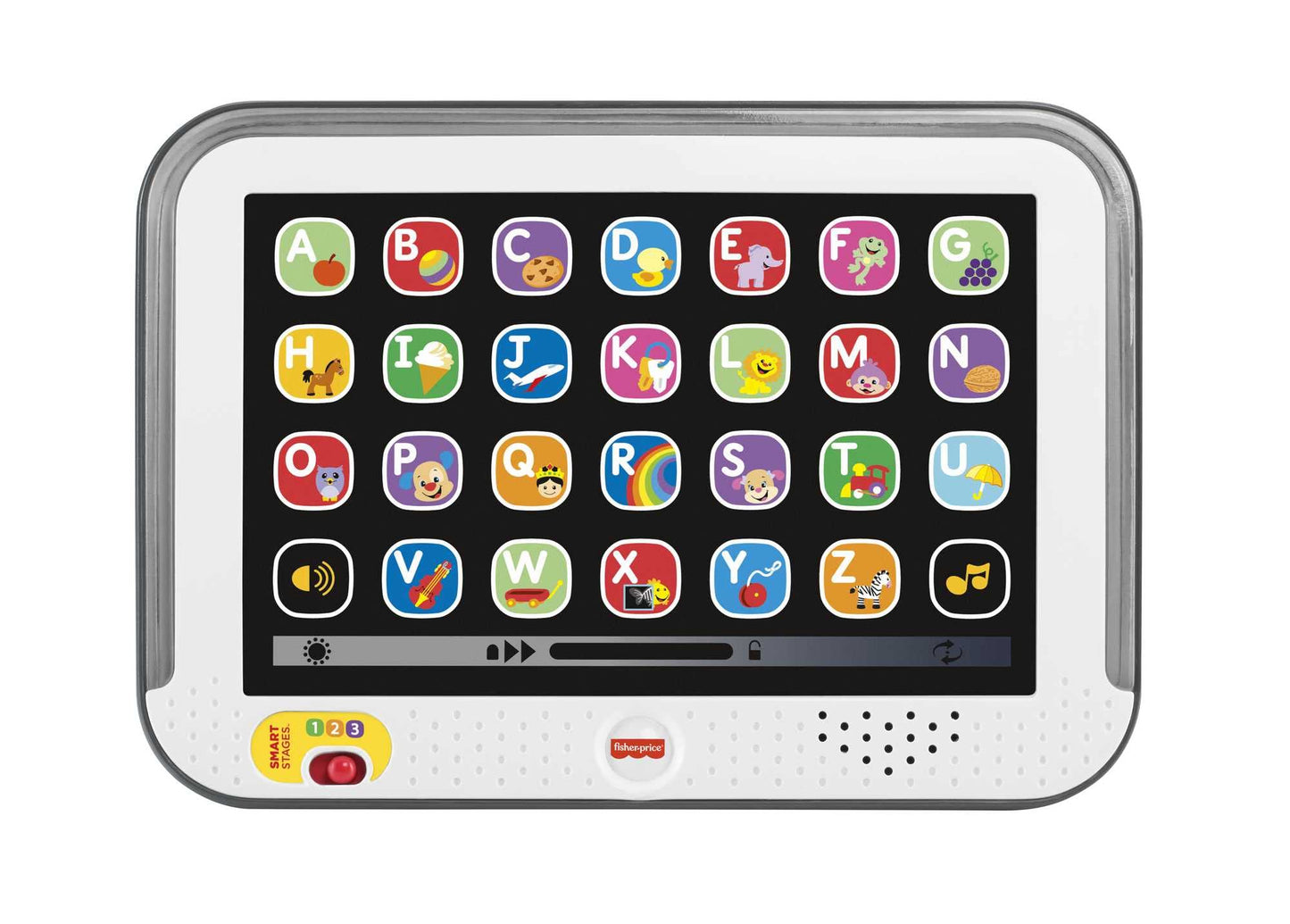 Fisher-Price My First Tablet, Electronic Baby Toy, 1 Year and Older (Mattel CDG61)