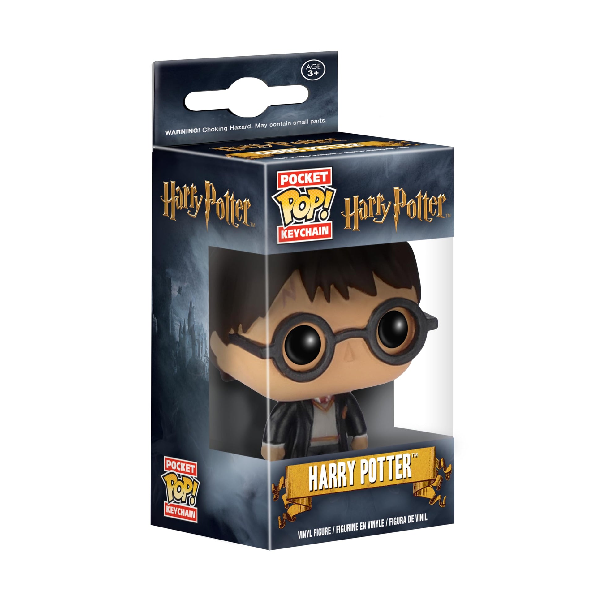 Funko Pocket POP! Keychain: Harry Potter - Harry Novelty Keyring - Collectible Mini Figure - Stocking Filler - Gift Idea - Official Merchandise