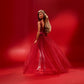 Barbie Tribute Collection Laverne Cox Doll, Collectible Doll Wearing Layered Look with Glittery Bodysuit and Tulle Gown, Gift for Collectors