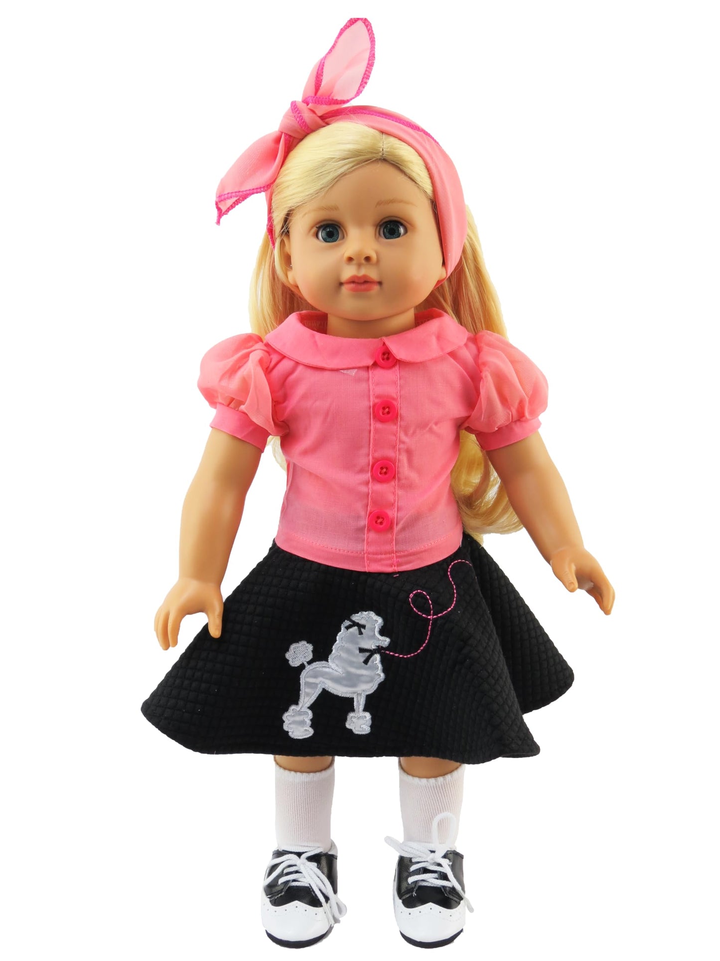 1950`s Inspired Poddle Oufit for 18-Inch Dolls | Premium Quality & Trendy Design | Dolls Clothes