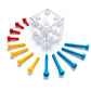 SmartGames Criss Cross Cube 3D Logic Puzzle Game with 80 Challenges Brain Teaser for Ages 8+