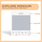 Missouri Adventure Bucket List - 50 Scratch-Off Cards Game for Exploring Missouri by Reach International Outfitters