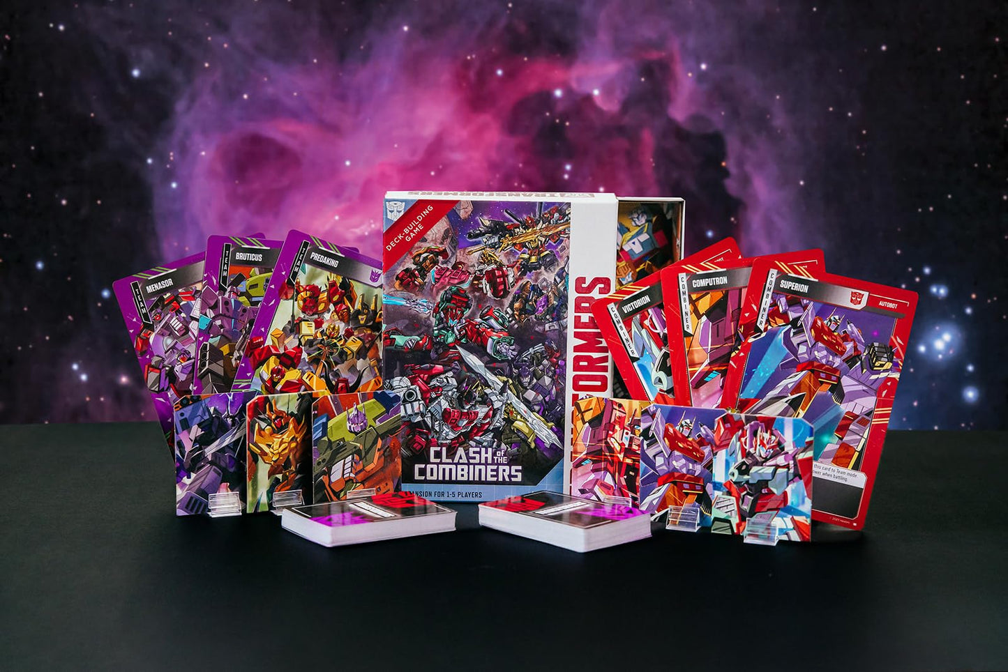 Renegade Game Studios Transformers Deck Building Game Clash of the Combiners Expansion