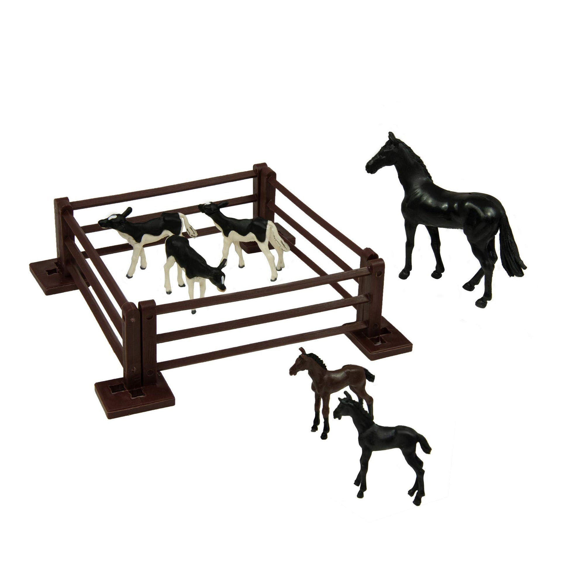 Britains 1:32 Baby Animal Farm Playset, Collectable Farmyard Animal Toys for Children, Toy Farm Animals Compatible with 1:32 Scale Farm Toys, Suitable