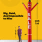 LookOurWay Air Dancers Inflatable Tube Man Attachment - 20 Feet Tall Wacky Waving Inflatable Dancing Tube Guy for Business Promotion - Blower Not