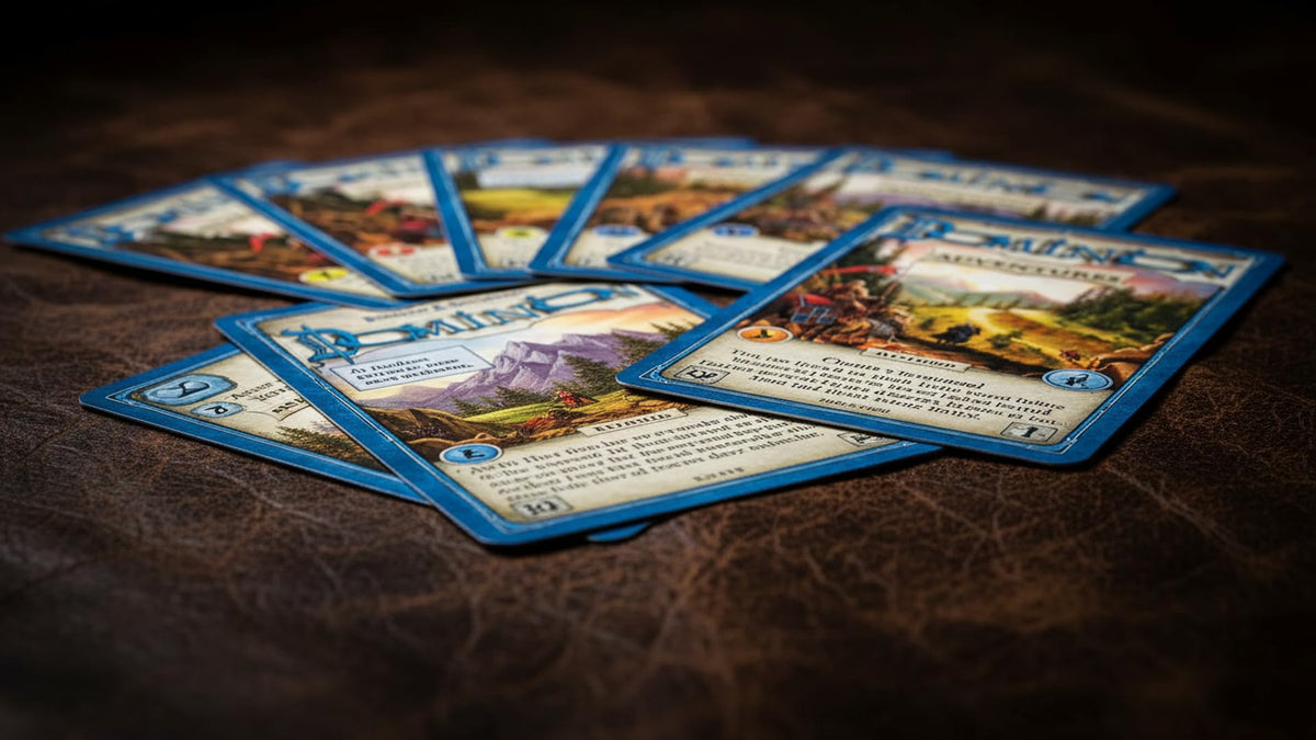 Rio Grande Games Dominion Adventures Expansion - Strategy Card Game