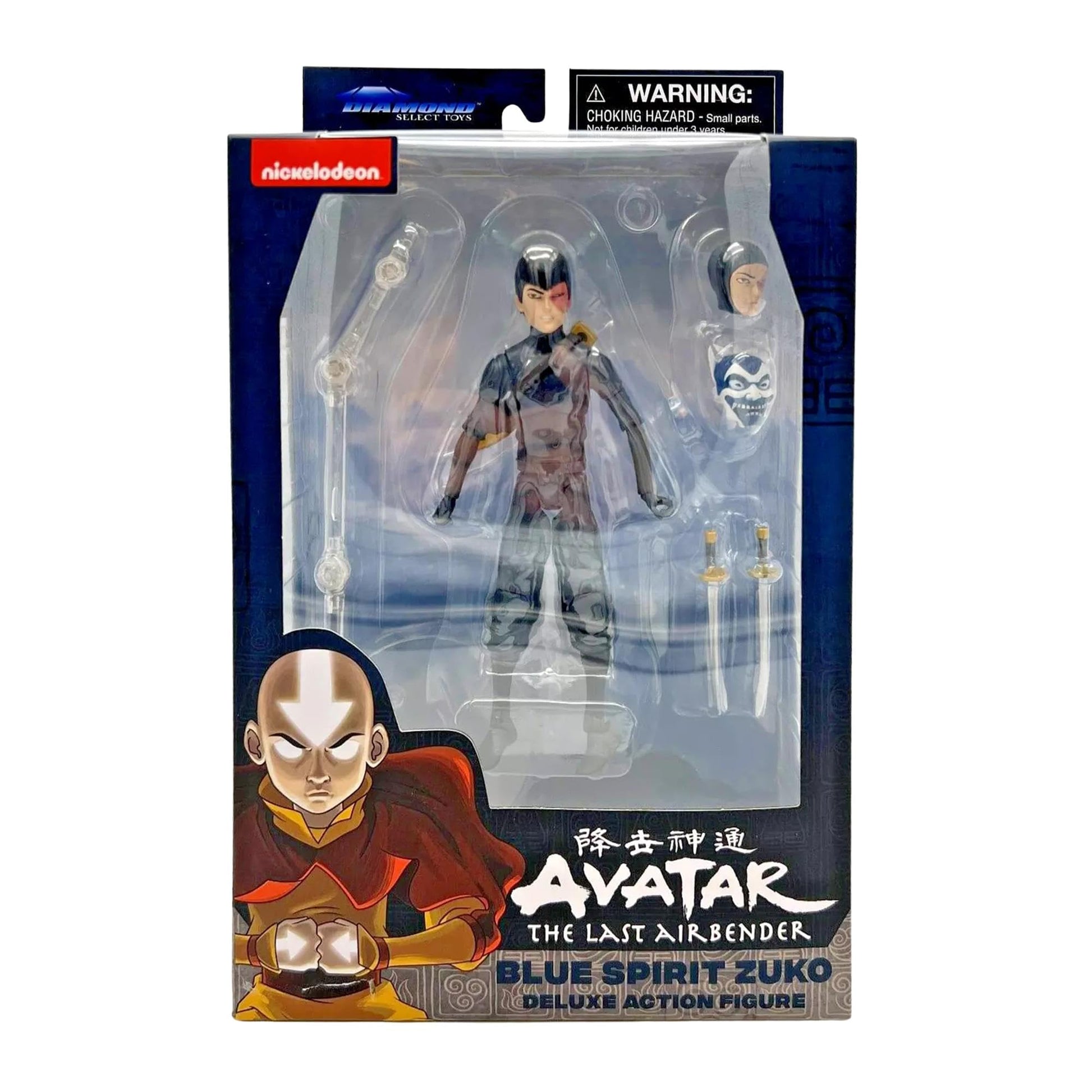 Diamond Select Toys Avatar The Last Air Bender: Blue Spirit Zuko Action Figure,Multicolor,OCT218366
