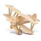 Puzzle 3D Nieuport 17 Airplane Model Puzzle - Wooden Airplane Toy Model Construction Kit, Educational Wooden Airplane Model Kit for Kids and Adults