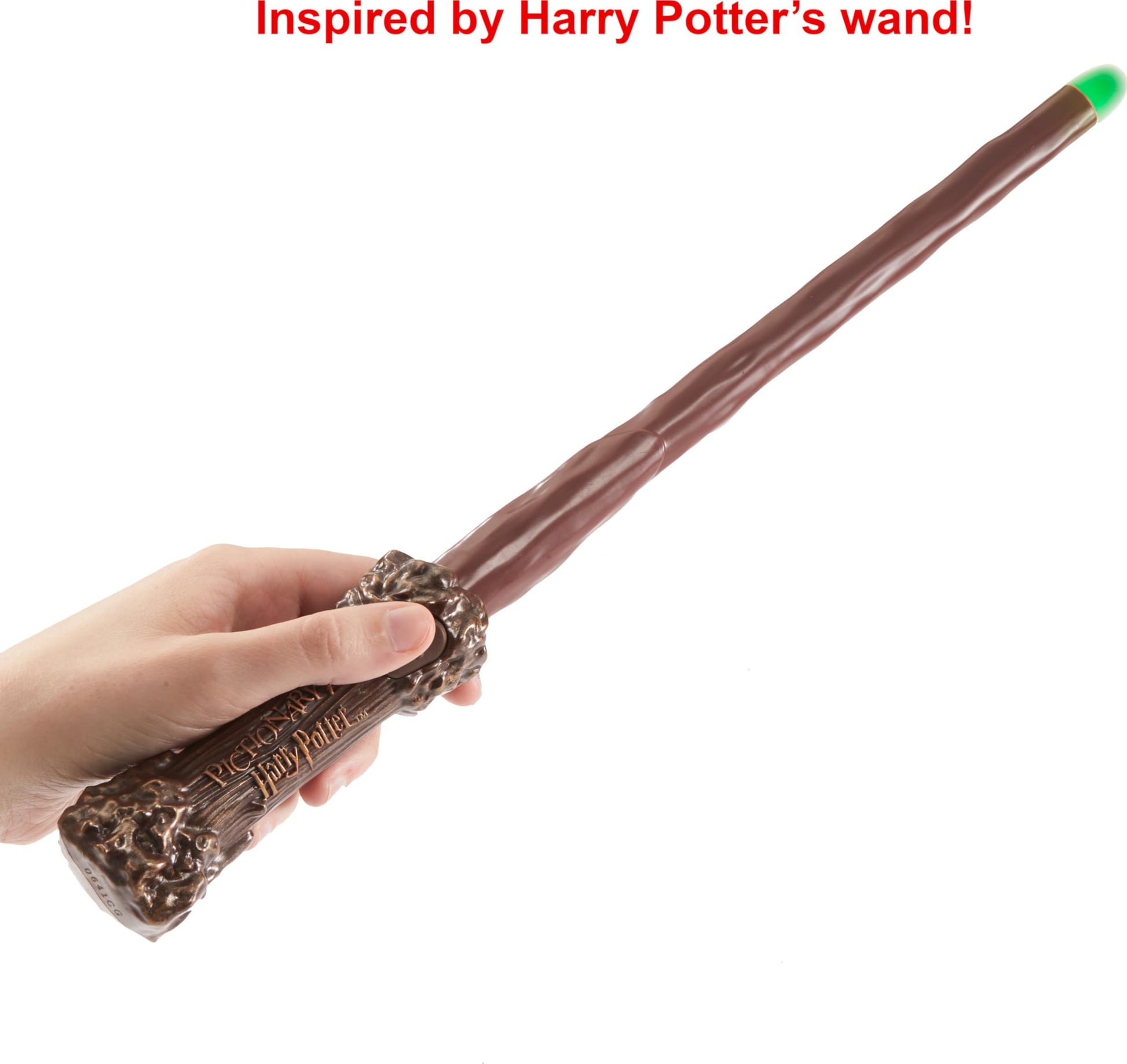Mattel Games Pictionary Air Harry Potter Family Game for Kids & Adults with Light Wand & Themed Picture Clue Cards