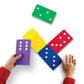 Learning Resources Jumbo Foam Dominoes - Board Games, Math Manipulatives , Counting and Problem Solving, Patterning Skills, Gifts for Boys and Girls