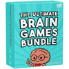 The Ultimate Brain Games Bundle, 4-in-1 Games for Kids and Adults to Improve Brain Function, Including Puzzles, Memory and Word Challenges