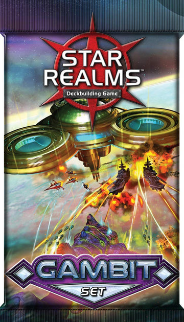 Star Realms Wise Wizard Games Expansions Bundle: Promo-Pack 1, Gambit, Cosmic Gambit, Scenarios (4 Items)