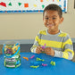 Learning Resources Wild About Animals Jungle Counters - Toddler Counting Toys, Zoo and Safari Animal Figures, Color Sorting Math Manipulatives, Fine