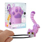 Lana's Life 3D Printed Flexi-Kitty Blind Box Cat Paw (Purple) - 1 Individual Purple Paw Containing 1 Randomly Assorted Collectible 3D Printed Flexible