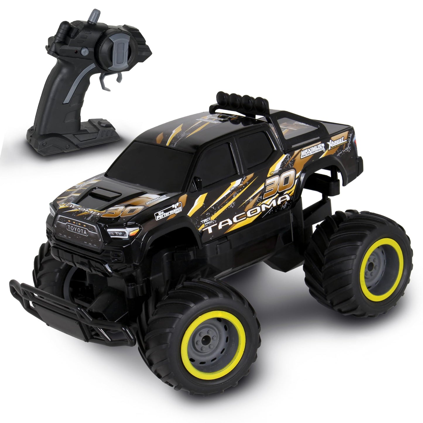 NKOK Mean Machines Toyota Tacoma RTR RC, Orange/Black, 2.4 GHz, Ages 6+