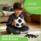 Befun Soccer Building Blocks Set, 437 Pieces Challenging STEM Building Kit for Adults & Teens 14 15 16, 3D Mini Soccer Model Educational Toy, Stress
