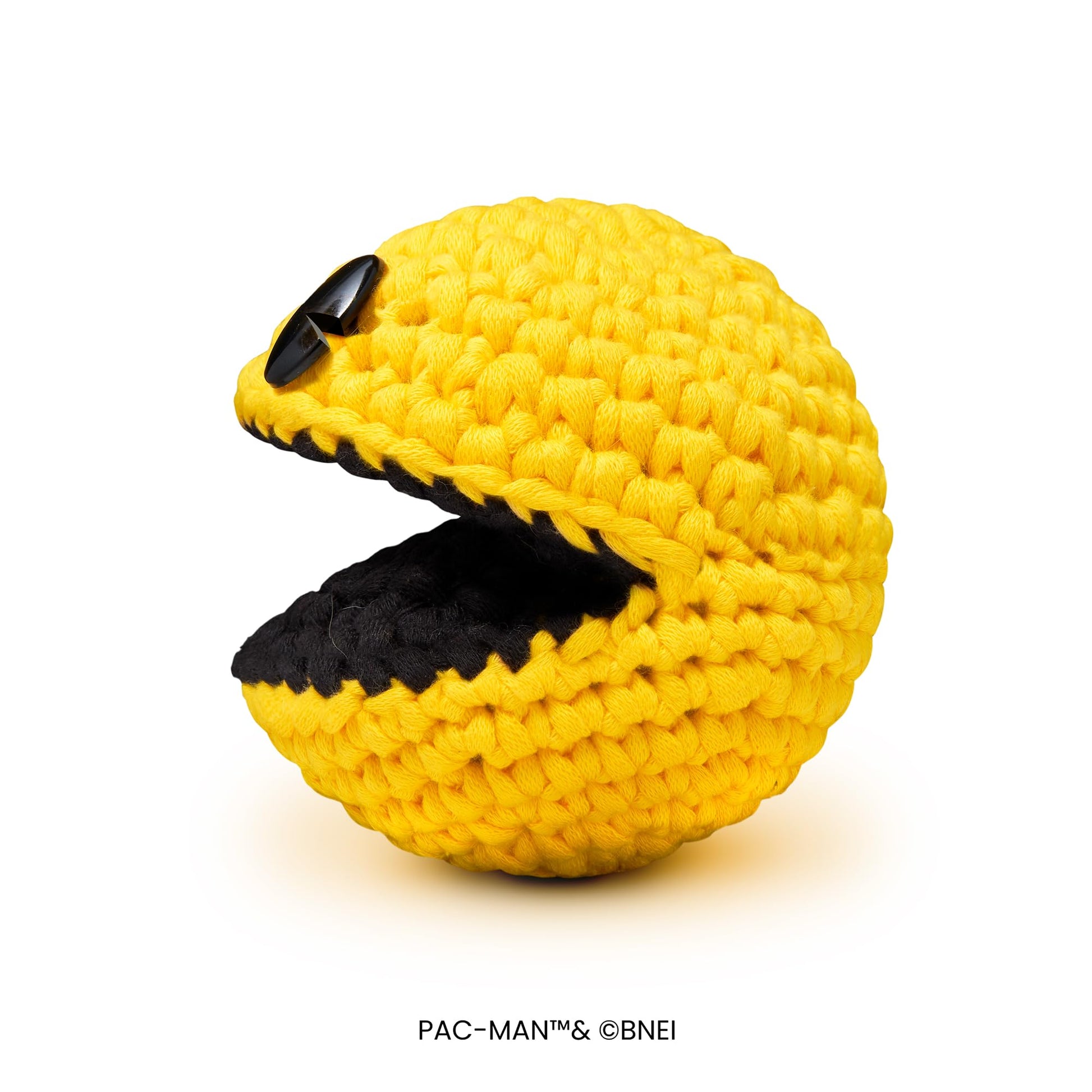 The Woobles Beginners Crochet Kit with Easy Peasy Yarn as seen on Shark Tank - with Step-by-Step Video Tutorials - PAC-MAN Crochet