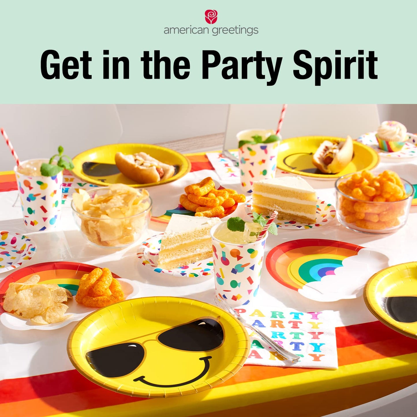 American Greetings Mermaid Party Supplies, Dinner Plates (36-Count)