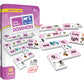 Junior Learning Long Vowel Dominoes Educational Action Games, Multi (JL495)