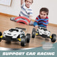 Tecnock RC Cars Remote Control Car for Kids, 1:18 Scale 20 KM/H 2WD Offroad Buggy, 2.4GHz RC Racing Car with USB-C Easy Charging & 50 Mins Playtime