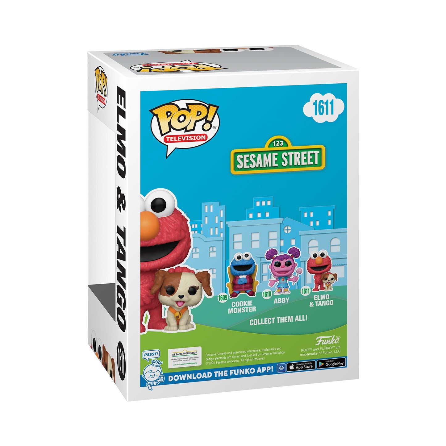 Funko POP TV: Sesame Street - Elmo & Tango - Collectable Vinyl Figure - Gift Idea - Official Merchandise - for Kids & Adults - TV Fans - Model Figure