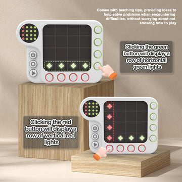 Logic Brain Teasers Game,Original 300 Challenges-Handheld Electronic Games for Kids,Adult,Teen&Seniors , Portable Educational Toys and Travel Games