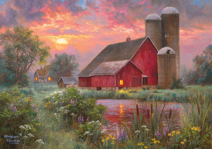 Buffalo Games - End of Day - 500 Piece Jigsaw Puzzle for Adults
