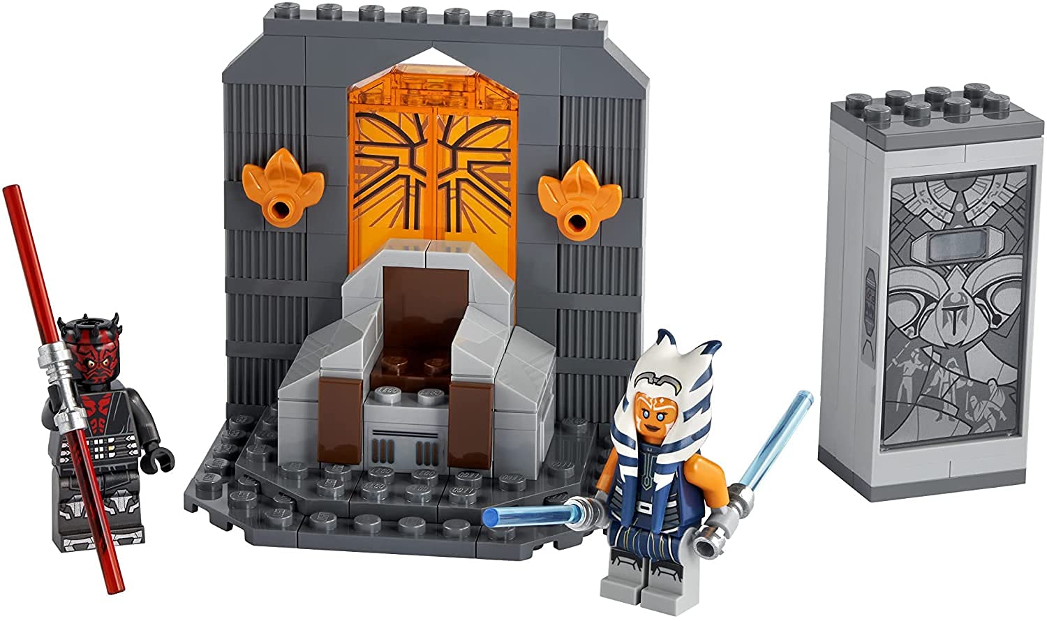LEGO Star Wars: The Clone Wars Duel on Mandalore 75310 Awesome Toy Building Kit Featuring Ahsoka Tano and Darth Maul; New 2021 (147 Pieces)