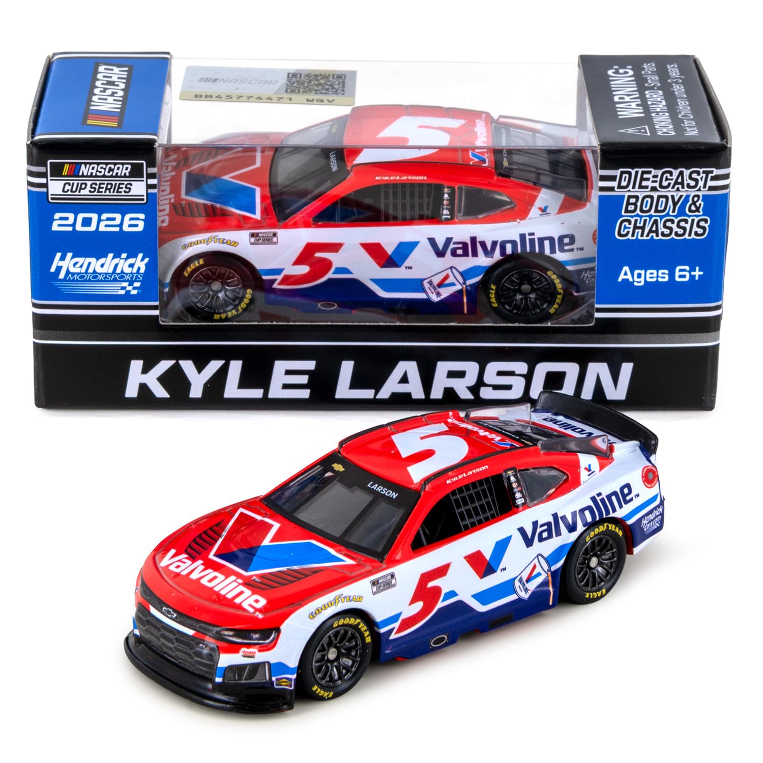 Kyle Larson 2026 VAL ARC Chassis Diecast Car 1:64 Scale