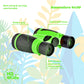 HQ 4KIDS BY: WE 4U - Outdoor Adventure Kit for Kids: Binoculars, Compass, Magnifying Glass & Flashlight. 3-12 Year Old Boys & Girls (Green) (Green)