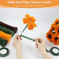 NITUMIR 300Pcs 8mm Thick Sunflower Pipe Cleaners DIY Flower Bouquet Kit