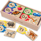 Melissa & Doug Self-Correcting Alphabet Wooden Puzzles with Storage Box (52 pcs) ABC Puzzles, Wooden Alphabet Puzzle for Kids Ages 4+