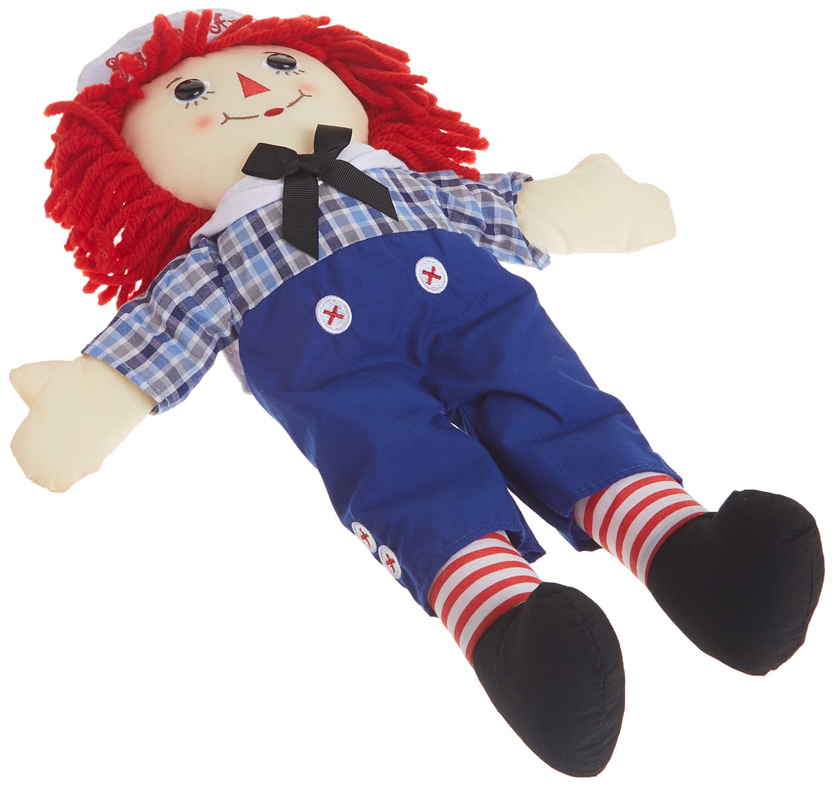 Aurora Raggedy Ann & Raggedy Andy 17" Raggedy Andy Classic Stuffed Doll