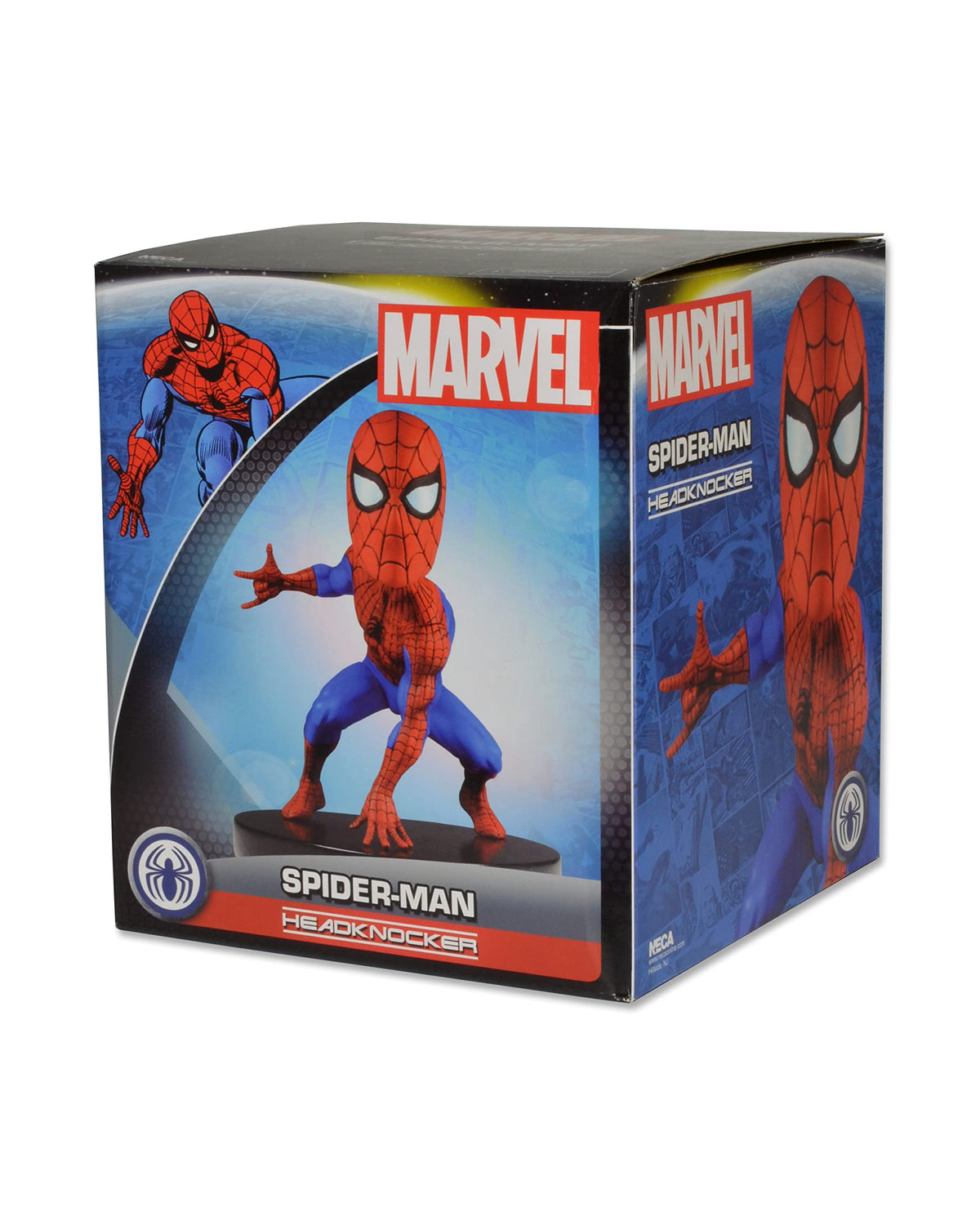 NECA Marvel Classics Head Knocker Spiderman Toy
