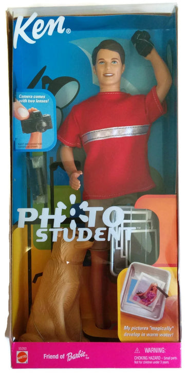 Barbie Photo Student Ken Doll