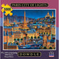 Dowdle Folk Art Jigsaw Puzzle - Paris City of Lights 1000 Pc