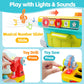 iPlay, iLearn Toddler Musical Workbench Toys for One Year Old Boys, Baby Pretend Play Tool Set, Infant Shape Sorter Activities, Kids Pounding Game