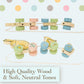 Kids Preferred Guess How Much I Love You Wooden Pull Toy Characters from The Book in 3 Segments 5 inches Tall Classic Toy for Toddlers and Kids