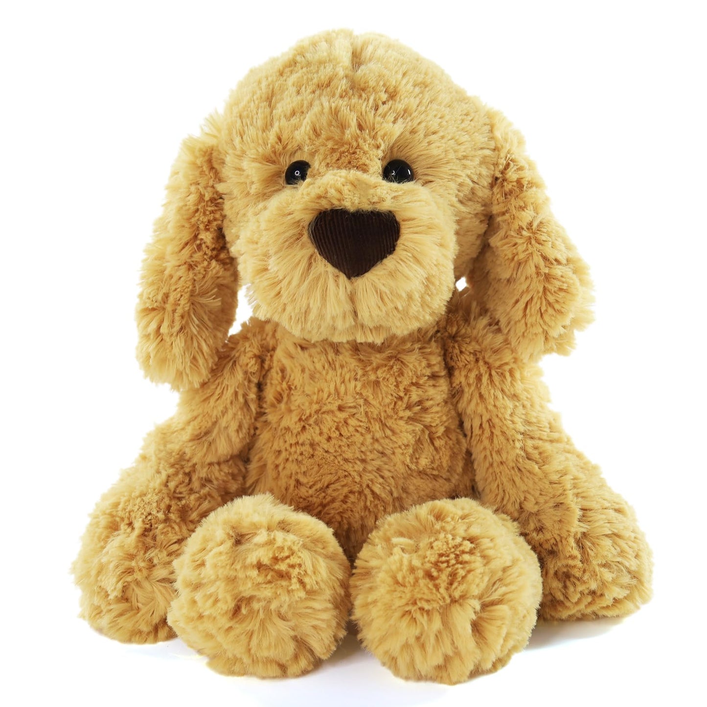 Furvana The Golden Retriever Plush, Dogs Stuffed Animals, 10" Golden Retriever Stuffed Animal, Ideal Christmas Animal Gift for Toddlers, Kids & Teens