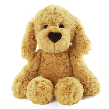 Furvana The Golden Retriever Plush, Dogs Stuffed Animals, 10" Golden Retriever Stuffed Animal, Ideal Christmas Animal Gift for Toddlers, Kids & Teens