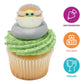 DECOPAC Star Wars The Mandalorian The Child Rings, Cupcake Decorations, Food Safe Cake Toppers - 24 Pack