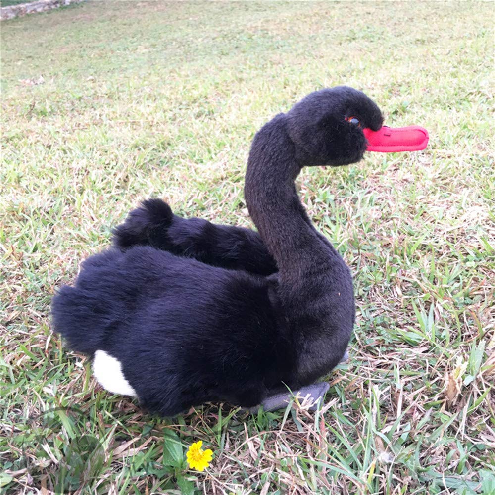 TAMMYFLYFLY Swan Plush Toy (Black)