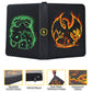 LIMSTDIC Card Binder with Sleeves - 9-Pockets Card Binder Holder Compatible with TCG Trading Cards, Card Storage Album with Zipper for Boys Girls