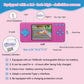 Handheld Game Console,Portable Video Game Console with Retro Games,3.2" Screen,Rechargeable Battery,Built-in Headphones and Built-in Bow Ultimate Kid