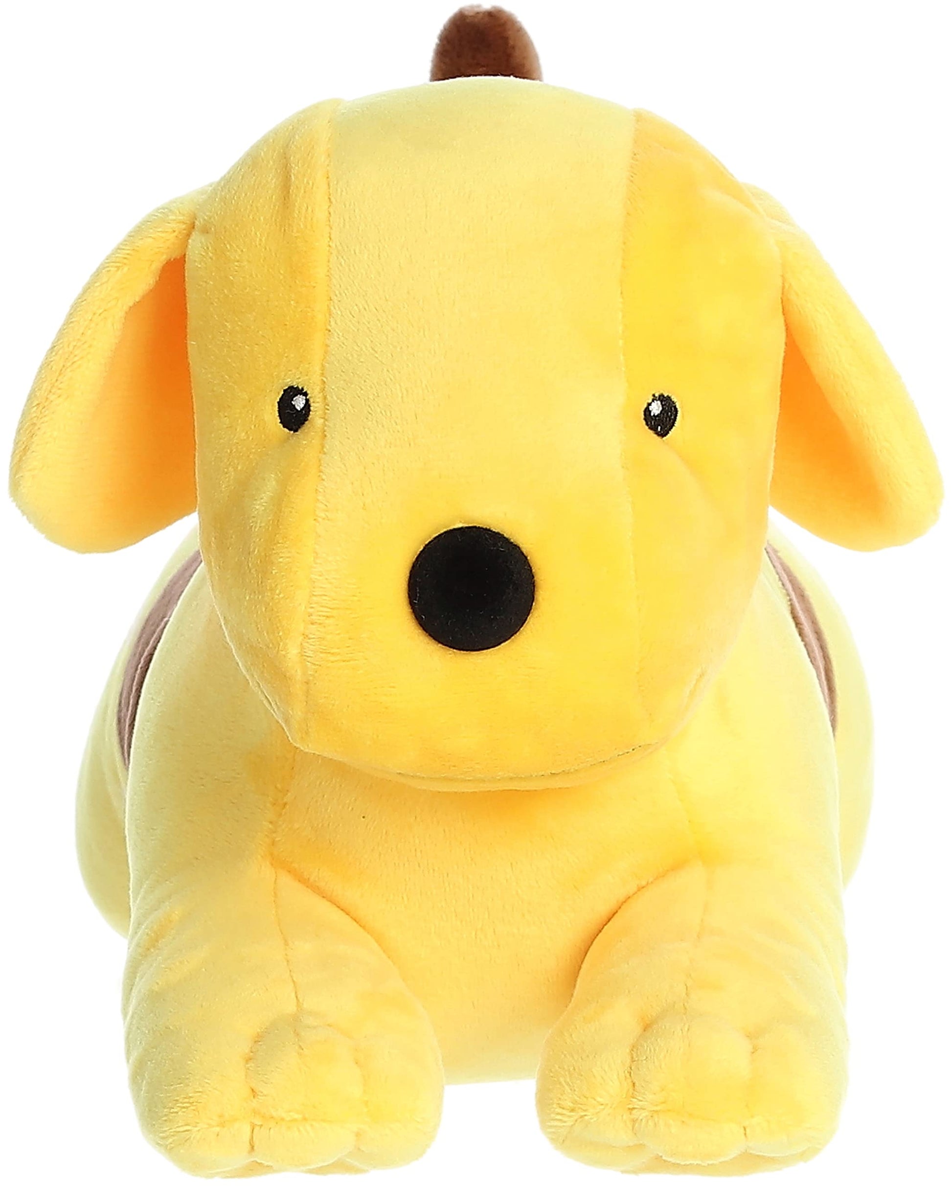 Aurora® Playful Spot™ Stuffed Animal - Childhood Nostalgia - Lasting Companionship - Yellow 13 Inches
