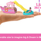 Barbie Mini BarbieLand Playsets with Toy Vehicle & 1.5-inch Doll, Dream Boat with Color-Change Surprise