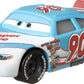 Mattel Disney and Pixar Cars 1:55 Scale Die-Cast Vehicles, Collectible Toy Cars, Ponchy Wipeout